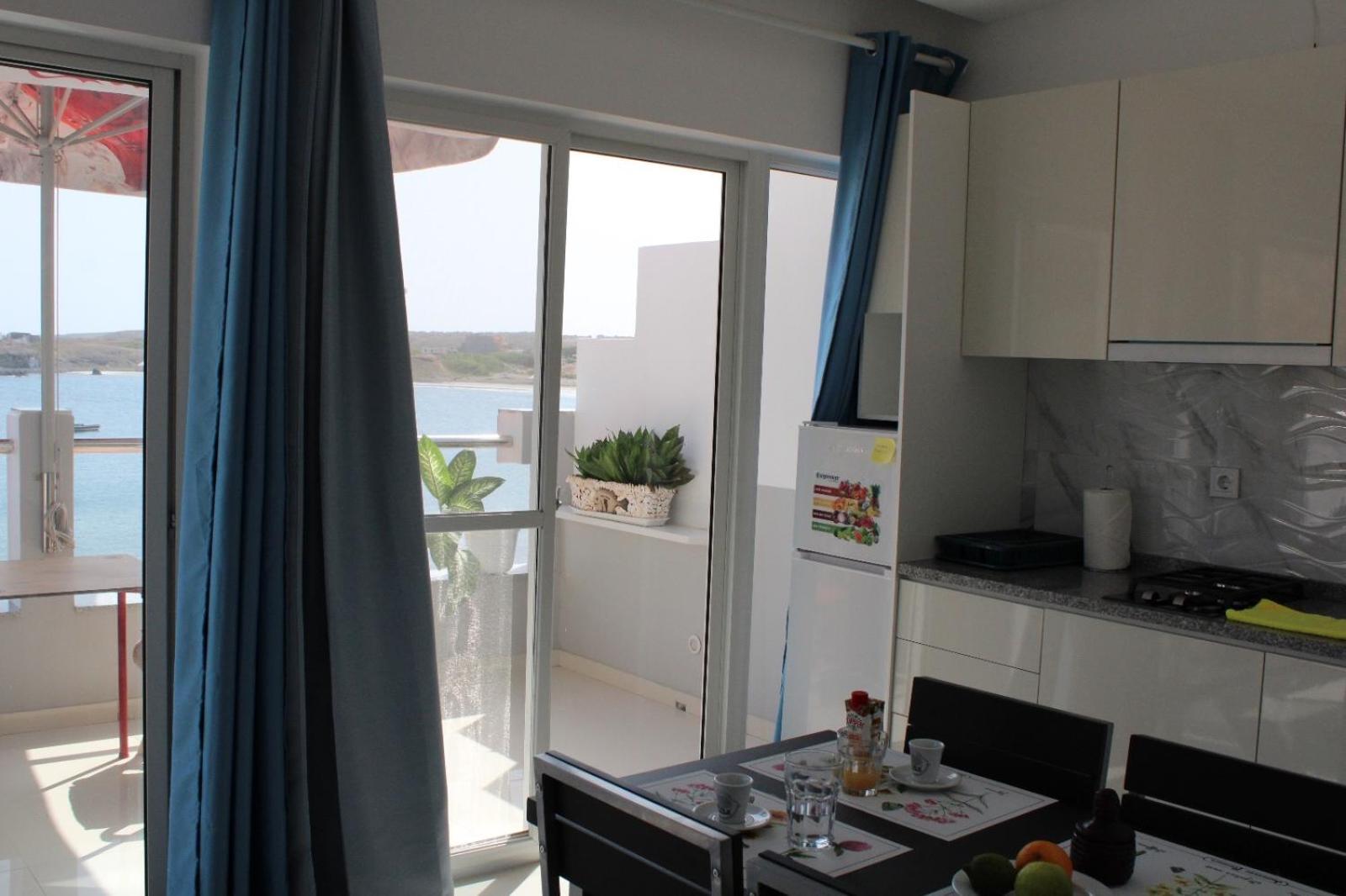 Apartamento Sea View Big Lanche Praia Baixo Exterior foto