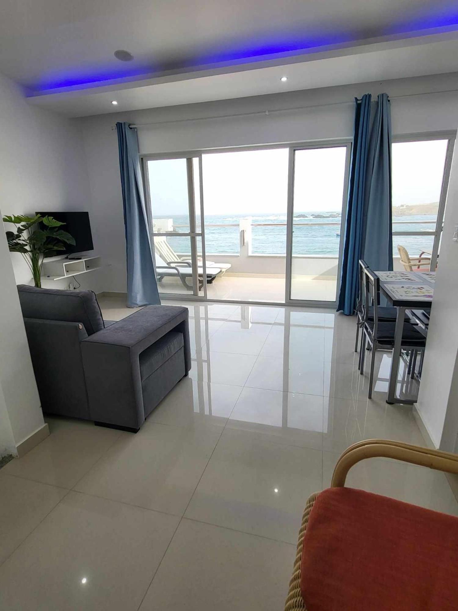 Apartamento Sea View Big Lanche Praia Baixo Exterior foto